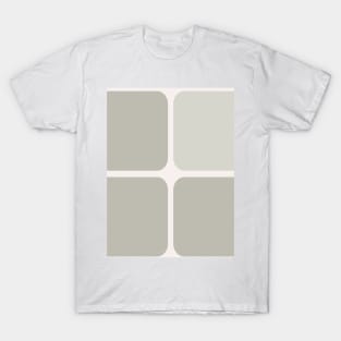 Large Tiles in Neutral Colors T-Shirt